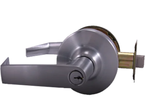 Cylindrical lever lockset