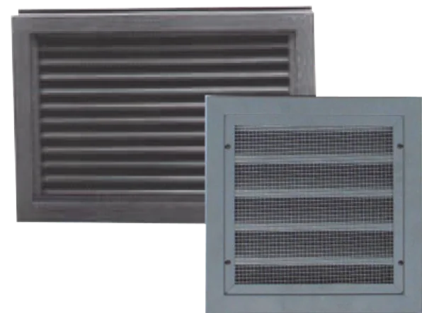 Door louver style 2